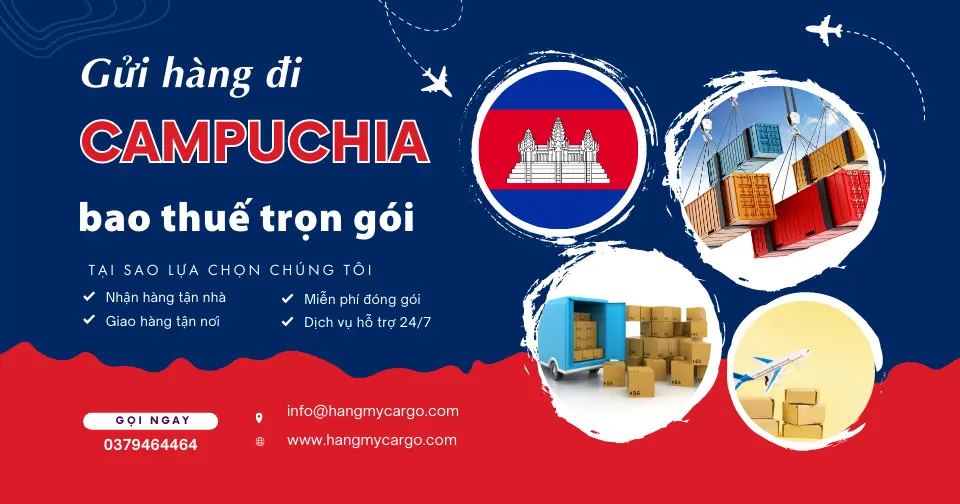 Vận chuyển hàng hóa Việt Nam đi Campuchia đảm bảo và nhanh chóng