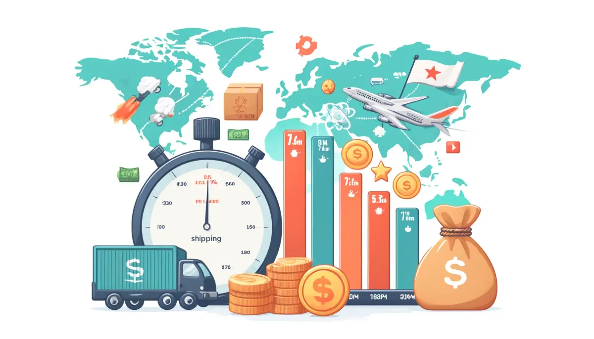 Chi phí và thời gian vận chuyển hàng đi Thái Lan